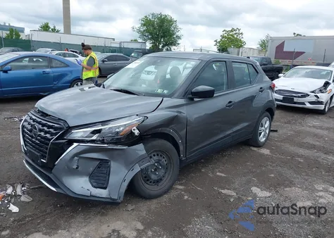 2021 Nissan Kicks S Xtronic Cvt из США, поврежденный, VIN 3N1CP5BV8ML488771